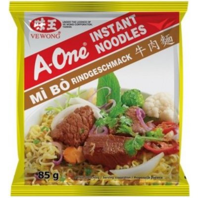 A-One instantní polévka hovězí 85 g – Zboží Mobilmania
