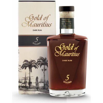 Gold Of Mauritius Solera 5 40% 0,7 l (karton)