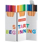 Stabilo point 88 Zick-Zack deskset 18 barev – Zboží Živě