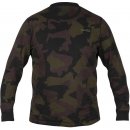 Avid Carp Triko s Dlouhým Rukávem Distortion Camo Lite T-Shirt Long Sleeve