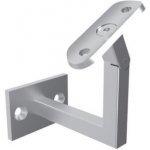 Hahn Steel Podpora zábradlí O42,4mm pro montáž na stěnu - brus – Hledejceny.cz