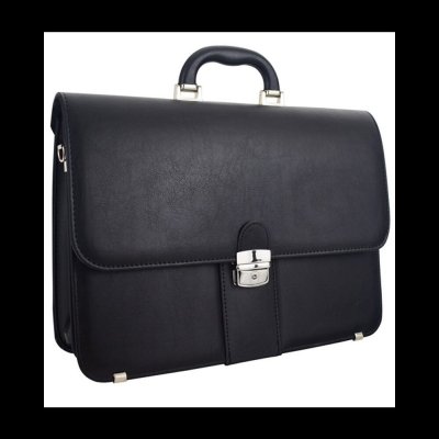 REAbags aktovka 9003-TR černá nikl 12 L – Sleviste.cz