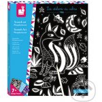 Janod vyškrabovací obrázky Zvířátka svítící ve tmě – Zboží Dáma