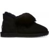 Dámské bačkory a domácí obuv Emu Australia semišové sněhule černá WP1185. black