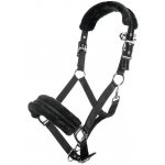 HKM Ohlávka Glitter s fleece podložením Modrá – Sleviste.cz