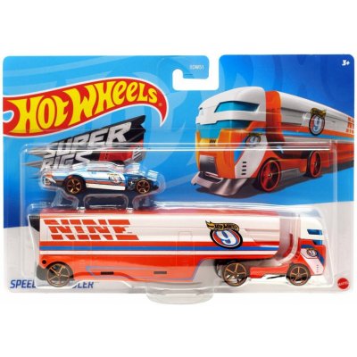Mattel Hot Weels Super Rigs Speedway Hauler