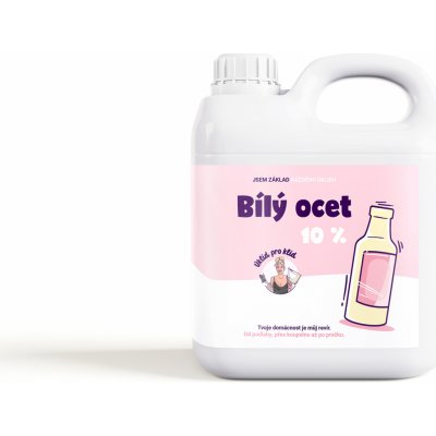 Úklid pro klid Bílý ocet 10% 2 l – Zbozi.Blesk.cz