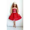 Výbavička pro panenky LOVEDOLLS Červené midi šaty