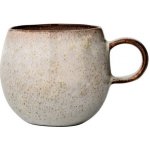 Bloomingville Kameninový hrnek SANDRINE pískový 500 ml – Zboží Dáma