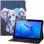 Protemio Art Zaklápěcí obal Huawei MediaPad T3 8.0 54493 elephant – Hledejceny.cz