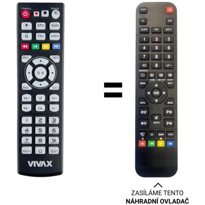 Dálkový ovladač Predátor Vivax LED TV-32LE130T2, LED TV-32LE131T2, LED TV-32LE130T2S2, LED TV-32LE131T2S2 – Zboží Živě