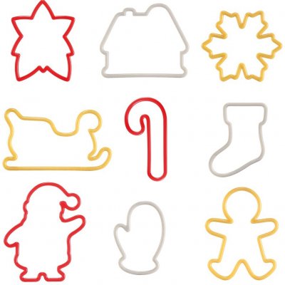 Vykrajovátka vánoční Tescoma DELÍCIA, 9 ks – Zbozi.Blesk.cz