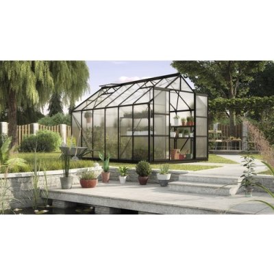 Vitavia Uranus 9900 polykarbonát 4 mm 257 x 383 cm černý + základový rám