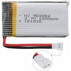 Nabíječka a baterie k RC modelům IQ models 1200 mAh 3.7 V Akumulátor pro X5Csw X5Cs x5sw nebo x5sc