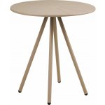House Nordic Zahradní bistro stolek BARLETTA 70 cm, kov a plast, taupe – Hledejceny.cz
