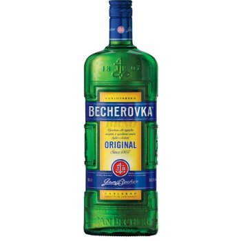 Becherovka 38% 1 l (holá láhev)