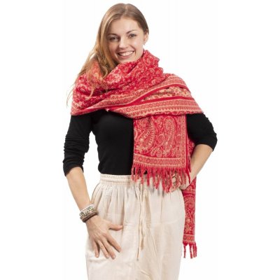 Šála GARAM červená II. – Sleviste.cz