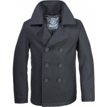 Brandit kabát Pea Coat černá