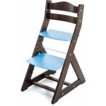 Hajdalánek Rostoucí židle Maja opěrka do kulata wenge / modrá – Zbozi.Blesk.cz