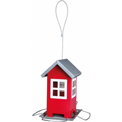 Trixie krmítko Bird Feeder červené 1000 ml 20 cm – Hledejceny.cz