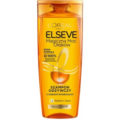 L'Oréal Paris Elseve Magical Power of Oils Vyživujúci šampón na suché vlasy 400 ml