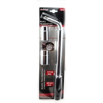 Klíč L teleskopický, 17-19mm + 21-23mm, délka 50cm, GEKO G10056 – HobbyKompas.cz