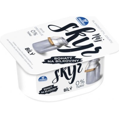 Milko Můj Skyr 0% bílý 130 g – Zboží Dáma