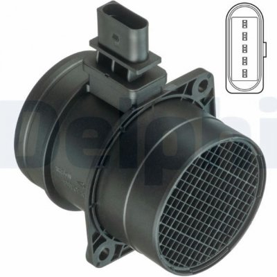 Snimac mnozstvi protekajiciho vzduchu DELPHI AF10407-12B1 – Hledejceny.cz