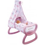 SMOBY 24015 Baby Nurse kolébka s baldachýnem pro 52 cm panenku – Zboží Dáma