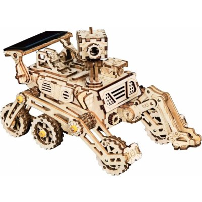 Robotime Rokr 3D dřevěné puzzle Planetární vozítko Harbinger Rover na solární pohon 213 ks – Hledejceny.cz