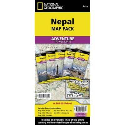 Nepal, Map Pack Bundle – Zbozi.Blesk.cz