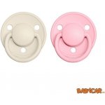 Bibs De Lux Ivory Baby Pink krémová světle růžová 2 ks – Zboží Mobilmania