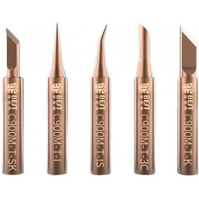 Sada náhradních měděných hrotů BST-C900M-T 5ks – Zboží Dáma