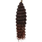 KIK Syntetické vlasy hnědé 60cm – Sleviste.cz