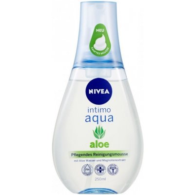 Nivea Intimo Aqua pěna pro intimní hygienu Aloe Vera 250 ml – Zbozi.Blesk.cz