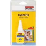 SOUDAL Cyanofix 84A vteřinové lepidlo 20g – Zbozi.Blesk.cz