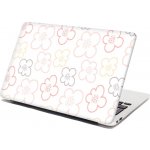 Sablio Samolepka na notebook Dětské kvítí - 29x20 cm – Sleviste.cz