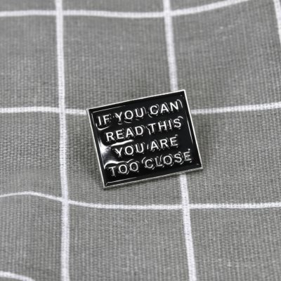 Pinarna If you can read this you are too close Pokud toto dokážeš přečíst, jsi příliš blízko – Zbozi.Blesk.cz