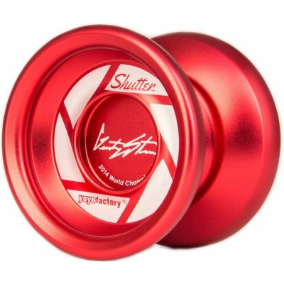 Yoyo Factory Shutter Red Yoyo