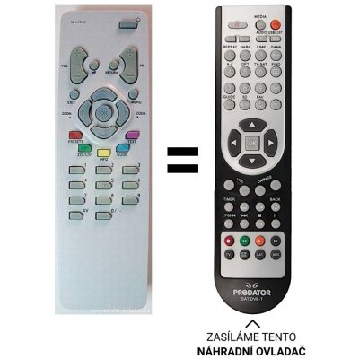 Dálkový ovladač Predátor Thomson RC111TA1G – Sleviste.cz