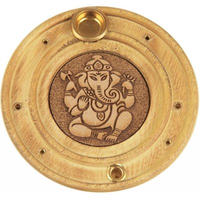 Mani Bhadra Stojánek na vonné tyčinky talířek relief Ganesh – Hledejceny.cz