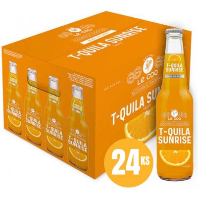 LE COQ Koktejl Tequila Sunrise 24 x 330 ml (karton) – Zboží Dáma