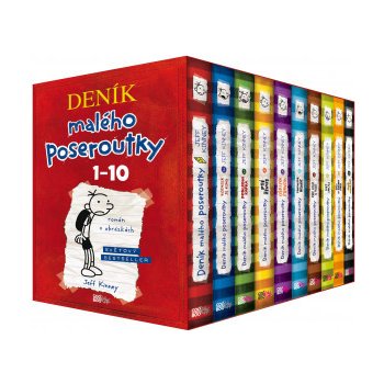 Deník malého poseroutky BOX 1-10 - Jeff Kinney