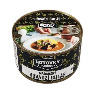 Hotovky z plechovky Maďarský hovězí guláš 400 g – Hledejceny.cz