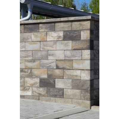 BEST Zdicí tvarovka Best LUNETA II 40x20x20 cm colormix arabica – Hledejceny.cz