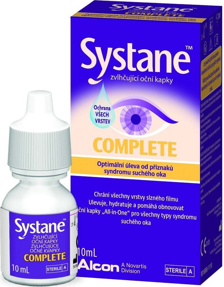 Systane Complete zvlhč. oční kapky 10 ml