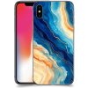 Pouzdro a kryt na mobilní telefon Apple Acover Kryt na mobil Apple iPhone X/XS - Kosmos a Proudění