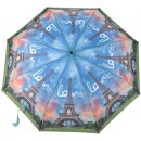 Malý skládací deštník Miles motiv Eiffelova věž