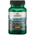 Swanson N-Acetyl L-Tyrosine 350 mg 60 kapslí – Sleviste.cz