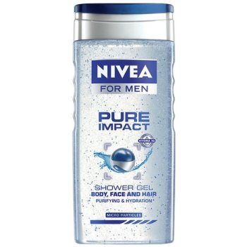 Nivea Men Pure Impact sprchový gel 250 ml